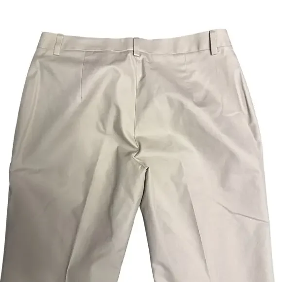 Brooks Brothers Womens Pants Advantage Chino Beige Khaki Size 2 W28 31L - Picture 7 of 9